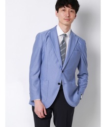 SUIT SQUARE（スーツスクエア）の「涼しい最高ニットジャケット／ウォッシャブル／ストレッチ／メッシュジャージー／織柄／CH28（テーラードジャケット）」