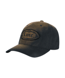 LMC( )��WASHED DENIM GOTHIC OVAL 6PANEL CAP washed black(�L���b�v)