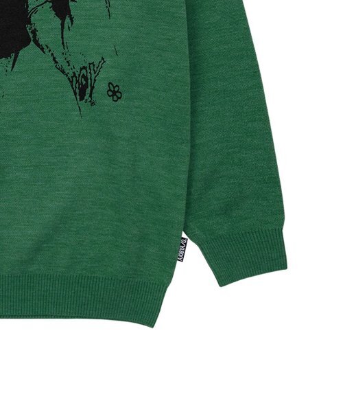 AJOBYAJO（アジョバイアジョ）の「MUIL Oversized Sweater [GREEN]（ニット/セーター・レディース・その他・L/XL）」の4枚目の写真
