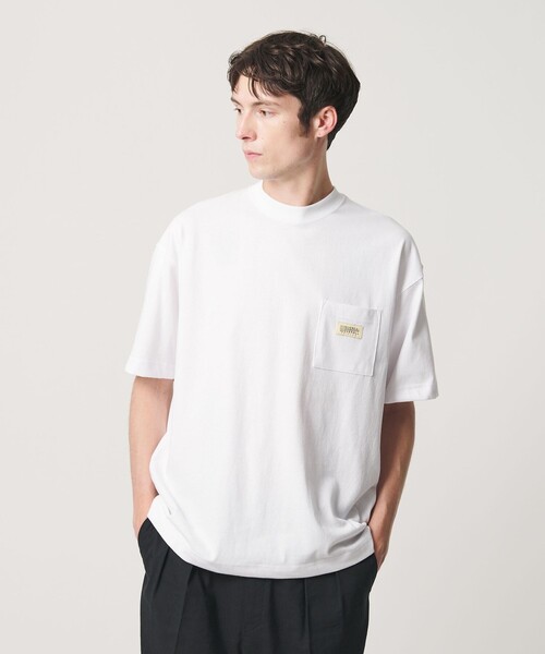 UNIVERSAL OVERALL(ユニバーサルオーバーオール)の「【別注】<UNIVERSAL OVERALL>ポケット ショートスリーブ Tシャツ 抗菌防臭 接触冷感(Tシャツ/カットソー・メンズ・ダークグレー/ライトグレー/ホワイト/ライトブルー・XL/L/S/M)」の1枚目の写真