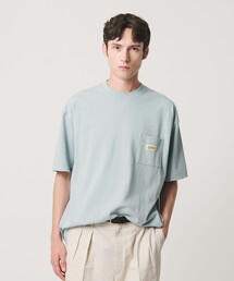 UNIVERSAL OVERALL | 【別注】＜UNIVERSAL OVERALL＞ポケット ショートスリーブ Tシャツ 抗菌防臭 接触冷感(Tシャツ/カットソー)