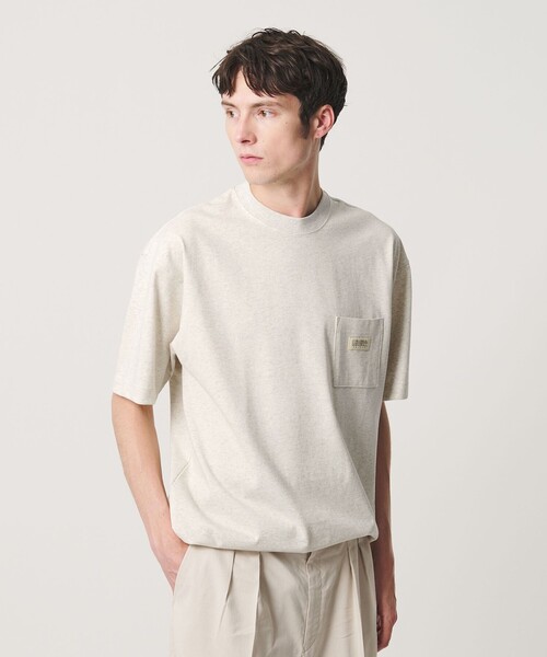 UNIVERSAL OVERALL(ユニバーサルオーバーオール)の「【別注】<UNIVERSAL OVERALL>ポケット ショートスリーブ Tシャツ 抗菌防臭 接触冷感(Tシャツ/カットソー・メンズ・ダークグレー/ライトグレー/ホワイト/ライトブルー・XL/L/S/M)」の11枚目の写真