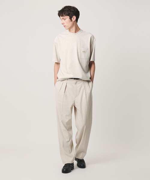 UNIVERSAL OVERALL(ユニバーサルオーバーオール)の「【別注】<UNIVERSAL OVERALL>ポケット ショートスリーブ Tシャツ 抗菌防臭 接触冷感(Tシャツ/カットソー・メンズ・ダークグレー/ライトグレー/ホワイト/ライトブルー・XL/L/S/M)」の10枚目の写真