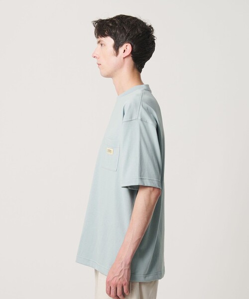 UNIVERSAL OVERALL(ユニバーサルオーバーオール)の「【別注】<UNIVERSAL OVERALL>ポケット ショートスリーブ Tシャツ 抗菌防臭 接触冷感(Tシャツ/カットソー・メンズ・ダークグレー/ライトグレー/ホワイト/ライトブルー・XL/L/S/M)」の8枚目の写真