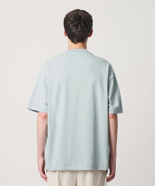 UNIVERSAL OVERALL(ユニバーサルオーバーオール)の「【別注】<UNIVERSAL OVERALL>ポケット ショートスリーブ Tシャツ 抗菌防臭 接触冷感(Tシャツ/カットソー・メンズ・ダークグレー/ライトグレー/ホワイト/ライトブルー・XL/L/S/M)」の7枚目の写真