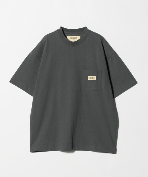 UNIVERSAL OVERALL(ユニバーサルオーバーオール)の「【別注】<UNIVERSAL OVERALL>ポケット ショートスリーブ Tシャツ 抗菌防臭 接触冷感(Tシャツ/カットソー・メンズ・ダークグレー/ライトグレー/ホワイト/ライトブルー・XL/L/S/M)」の6枚目の写真