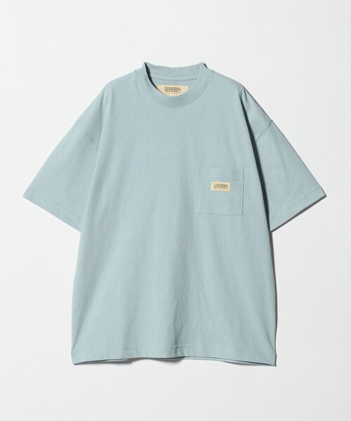 UNIVERSAL OVERALL(ユニバーサルオーバーオール)の「【別注】<UNIVERSAL OVERALL>ポケット ショートスリーブ Tシャツ 抗菌防臭 接触冷感(Tシャツ/カットソー・メンズ・ダークグレー/ライトグレー/ホワイト/ライトブルー・XL/L/S/M)」の19枚目の写真