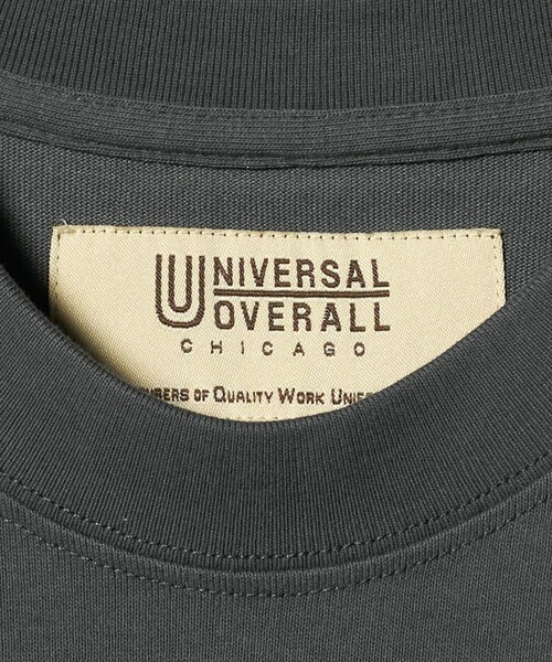 UNIVERSAL OVERALL(ユニバーサルオーバーオール)の「【別注】<UNIVERSAL OVERALL>ポケット ショートスリーブ Tシャツ 抗菌防臭 接触冷感(Tシャツ/カットソー・メンズ・ダークグレー/ライトグレー/ホワイト/ライトブルー・XL/L/S/M)」の16枚目の写真