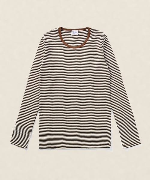MILLER(ミラー)の「Robert P. Miller / パネルリブ タンク / 813C(Tシャツ/カットソー・レディース・ホワイト/ブルー系その他2/ブラック/ブラック系その他/チャコールグレー/グレー/ブラウン・FREE)」の1枚目の写真