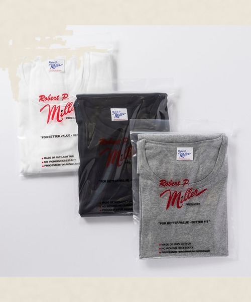 MILLER(ミラー)の「Robert P. Miller / パネルリブ タンク / 813C(Tシャツ/カットソー・レディース・ホワイト/ブルー系その他2/ブラック/ブラック系その他/チャコールグレー/グレー/ブラウン・FREE)」の10枚目の写真