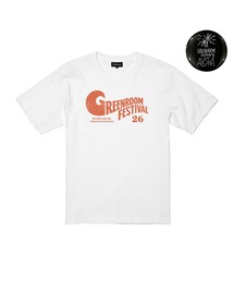 GREENROOM（グリーンルーム）の「GREENROOM FESTIVAL 26 OFFICIAL LOGO TEE (缶バッジセット)（Tシャツ/カットソー）」