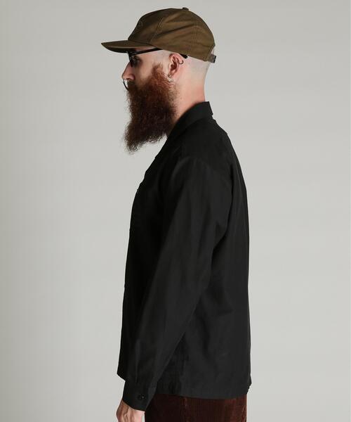 Schott(ショット)の「Schott/ショット/NC WORK SHIRT/ナイロン コットン ワーク シャツ(シャツ/ブラウス・メンズ・ネイビー/ブラック/ベージュ・L/M/2XL/XL)」の5枚目の写真