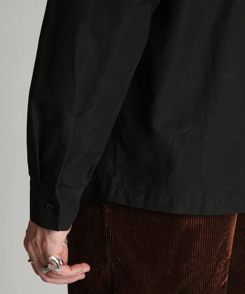 Schott(ショット)の「Schott/ショット/NC WORK SHIRT/ナイロン コットン ワーク シャツ(シャツ/ブラウス・メンズ・ネイビー/ブラック/ベージュ・L/M/2XL/XL)」の10枚目の写真