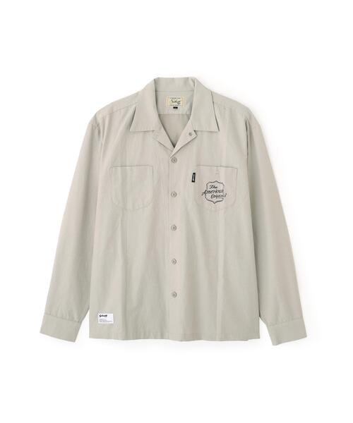 Schott(ショット)の「Schott/ショット/NC WORK SHIRT/ナイロン コットン ワーク シャツ(シャツ/ブラウス・メンズ・ネイビー/ブラック/ベージュ・L/M/2XL/XL)」の17枚目の写真