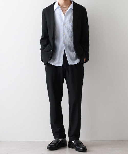 FUNALIVE(ファンアライブ)の「INSERT NEW SUIT PANTS スーツパンツ(スラックス・メンズ・ブラック/ネイビー/ベージュ・L/M/LL)」の9枚目の写真
