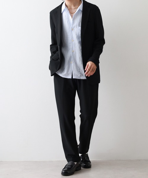 FUNALIVE(ファンアライブ)の「INSERT NEW SUIT PANTS スーツパンツ(スラックス・メンズ・ブラック/ネイビー/ベージュ・L/M/LL)」の10枚目の写真