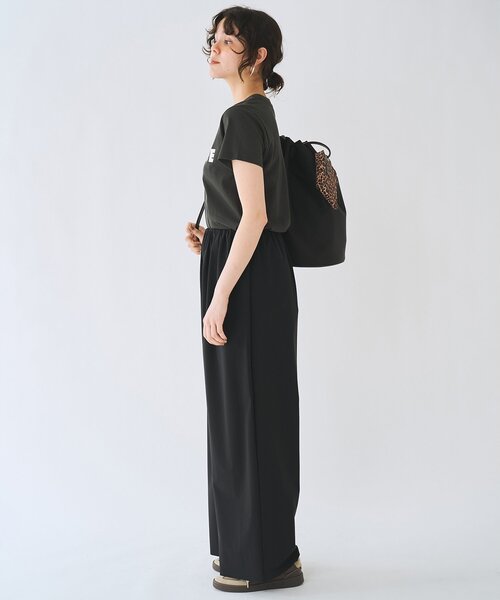 THE PAUSE（ザ ポーズ）の「＜WEB限定＞【THE PAUSE】THE PAUSEメタリックTシャツ（Tシャツ/カットソー・レディース・チャコールグレー/オフホワイト・FREE）」の14枚目の写真