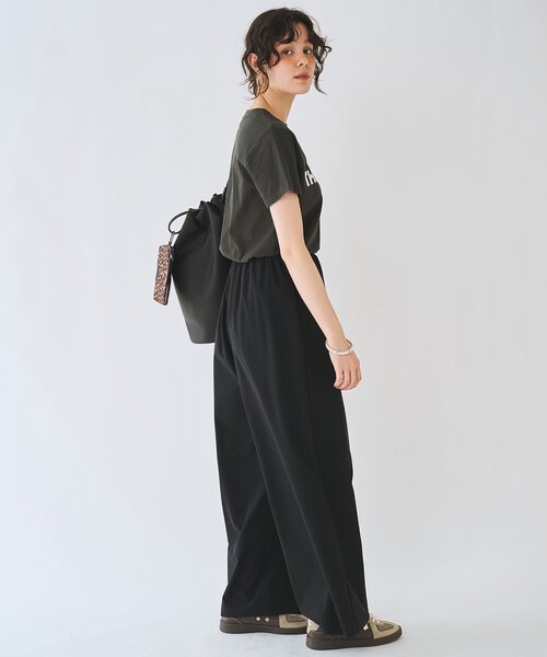THE PAUSE（ザ ポーズ）の「＜WEB限定＞【THE PAUSE】THE PAUSEメタリックTシャツ（Tシャツ/カットソー・レディース・チャコールグレー/オフホワイト・FREE）」の17枚目の写真