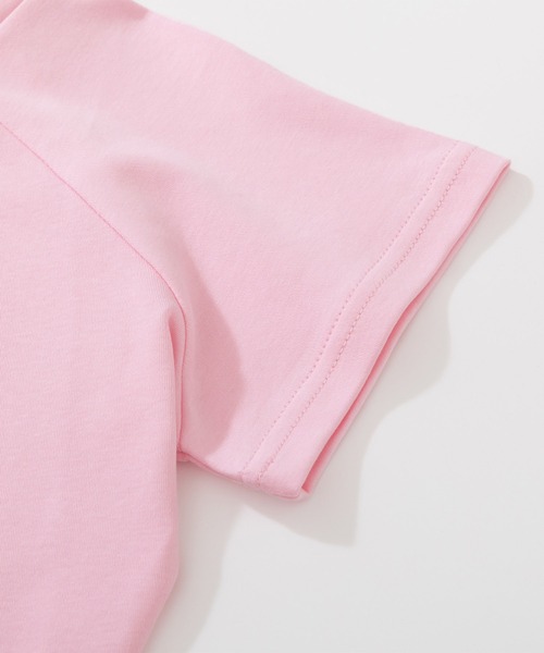 HOOK(フック)の「HOOK for girls 立体フリル裾レース半袖トップス (SS)(Tシャツ/カットソー・レディース・ピンク・FREE)」の5枚目の写真