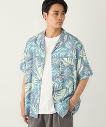 SHIPS Colors:〈洗濯機可能〉レーヨン アロハ シャツ◇