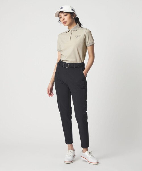 UNITED ARROWS GOLF(ユナイテッドアローズゴルフ)の「ウィメンズ メッシュ ポロシャツ ストレッチ(ビジネスシャツ・レディース・オリーブ/グレー系・S/M/L)」の11枚目の写真