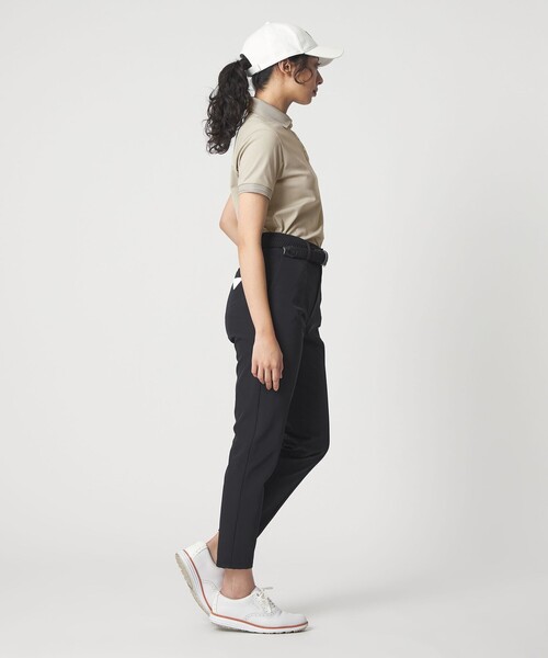 UNITED ARROWS GOLF(ユナイテッドアローズゴルフ)の「ウィメンズ メッシュ ポロシャツ ストレッチ(ビジネスシャツ・レディース・オリーブ/グレー系・S/M/L)」の12枚目の写真