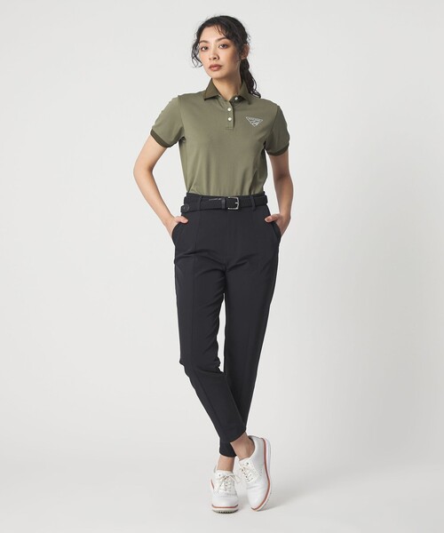 UNITED ARROWS GOLF(ユナイテッドアローズゴルフ)の「ウィメンズ メッシュ ポロシャツ ストレッチ(ビジネスシャツ・レディース・オリーブ/グレー系・S/M/L)」の19枚目の写真