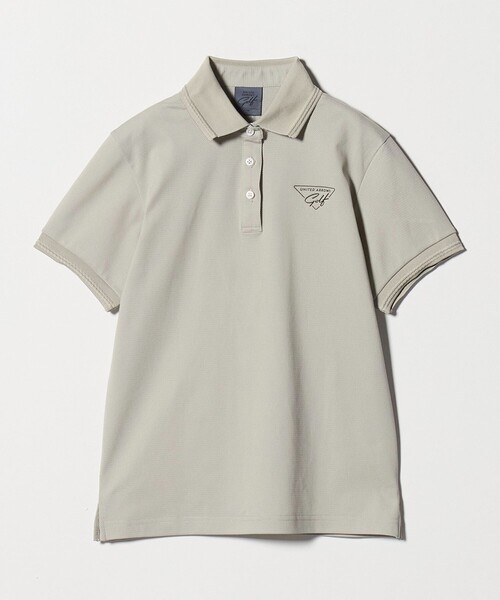 UNITED ARROWS GOLF(ユナイテッドアローズゴルフ)の「ウィメンズ メッシュ ポロシャツ ストレッチ(ビジネスシャツ・レディース・オリーブ/グレー系・S/M/L)」の22枚目の写真