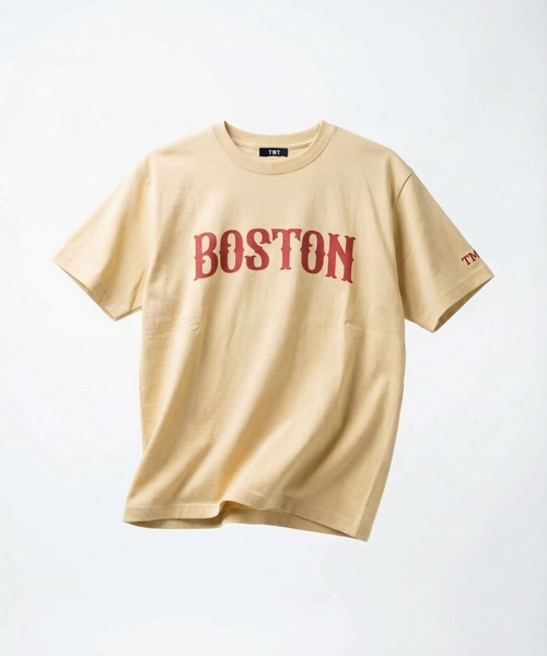 TMT（ティーエムティー）の「5.6oz COTTON S/S Tee（Tシャツ/カットソー・メンズ・ホワイト/ブラック/ネイビー/ベージュ・LARGE/MEDIUM/X-LARGE/SMALL）」の3枚目の写真
