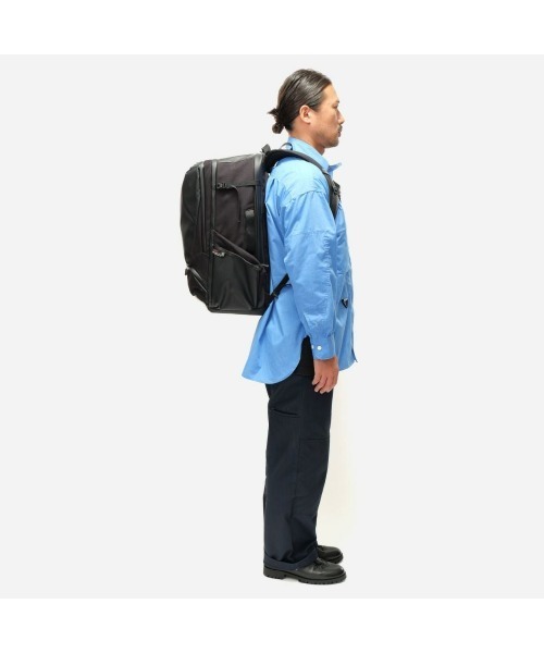 AS2OV(アッソブ)の「【AS2OV/アッソブ】 BLEISURE BACK PACK Lサイズ(バックパック/リュック・メンズ・ブラック・FREE)」の8枚目の写真