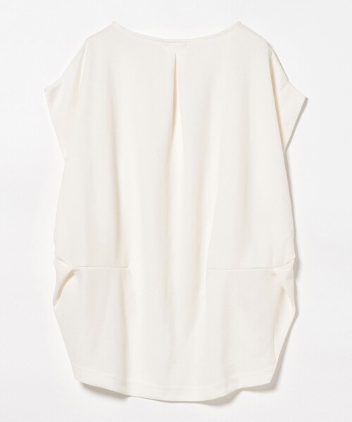 BEAMS HEART(ビームスハート)の「後ろ バルーン プルオーバ(Tシャツ/カットソー・レディース・レッド系その他2/ネイビー/オフホワイト・FREE)」の4枚目の写真