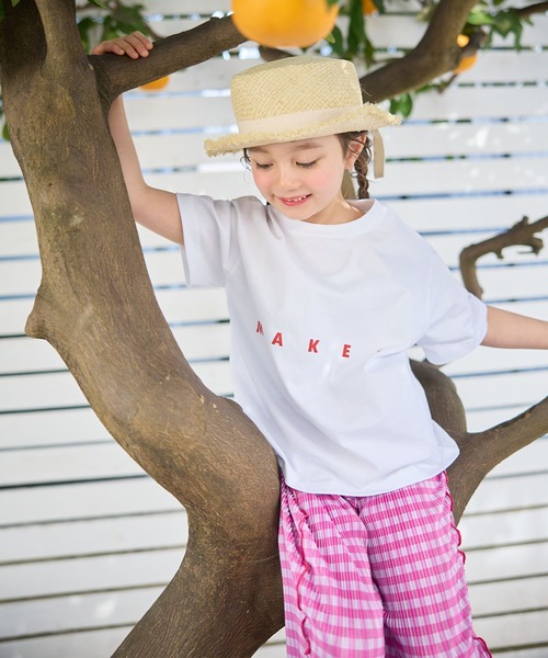 Piet(ピエット)の「【綿100%】オリジナルロゴTシャツ(Tシャツ/カットソー・キッズ・ブラック/オフホワイト・130/120/110/100)」の3枚目の写真