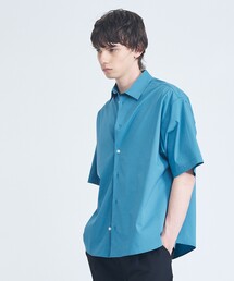 ABAHOUSE（アバハウス）の「ストレッチコットン レギュラーカラー リラックス半袖シャツ   オーバーサイズ（シャツ/ブラウス）」