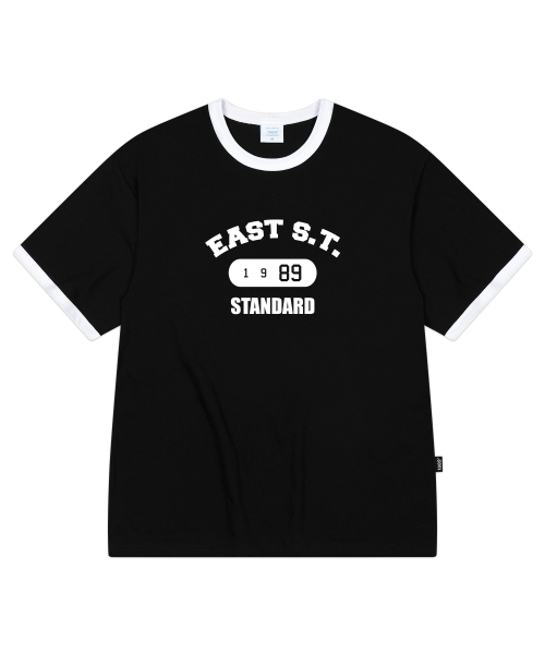 1989STANDARD（1989スタンダード）の「EAST 1989 クールコットンリンガー半袖 (SRSSTD-0253)（Tシャツ/カットソー・メンズ・ブラック/アイボリー/ライトグレー・MEDIUM/LARGE/X-LARGE）」の15枚目の写真