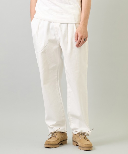 UNION STATION(ユニオンステーション)の「【UNIVERSAL OVERALL】別注 Chill Pants(その他パンツ・メンズ・ブラック/ホワイト・M/L)」の1枚目の写真