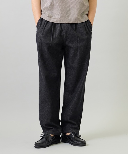 UNION STATION(ユニオンステーション)の「【UNIVERSAL OVERALL】別注 Chill Pants(その他パンツ・メンズ・ブラック/ホワイト・M/L)」の2枚目の写真