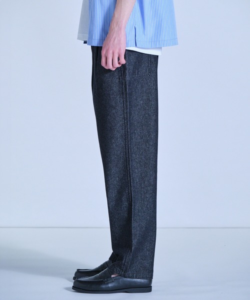 UNION STATION(ユニオンステーション)の「【UNIVERSAL OVERALL】別注 Chill Pants(その他パンツ・メンズ・ブラック/ホワイト・M/L)」の8枚目の写真