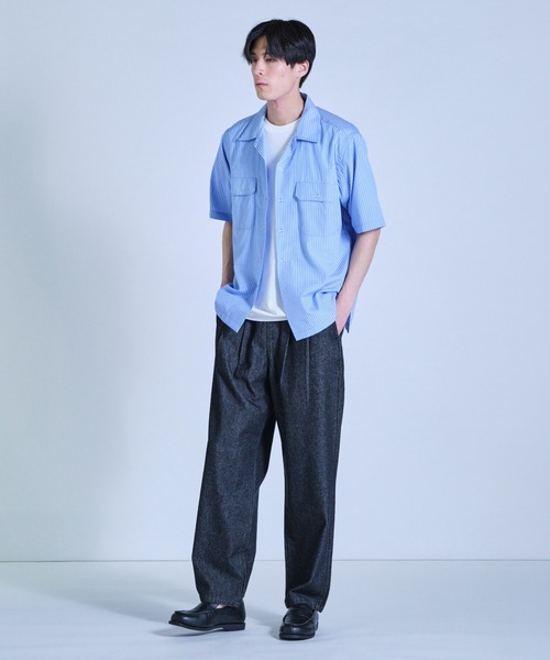 UNION STATION(ユニオンステーション)の「【UNIVERSAL OVERALL】別注 Chill Pants(その他パンツ・メンズ・ブラック/ホワイト・M/L)」の6枚目の写真