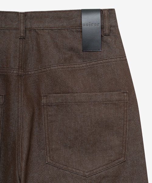 NOIRER（ノイア）の「ワイドデニムパンツ（ブラウン）（デニムパンツ・メンズ・その他・48/50/52）」の6枚目の写真