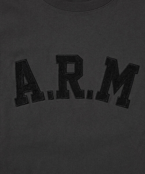 FREAK'S STORE(フリークスストア)の「限定展開 ARM レース パッチワーク 刺繍 半袖 Tシャツ(Tシャツ/カットソー・レディース・ブラック/ライトグレー/ブラウン・フリ-)」の22枚目の写真