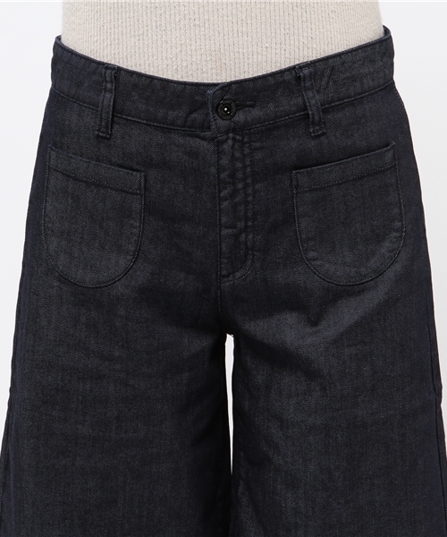 GLOBAL WORK（グローバルワーク）の「ＤＥＮＩＭガウチョパンツ/708420（その他パンツ・レディース・ネイビー/ライトブルー・MEDIUM/LARGE）」の6枚目の写真