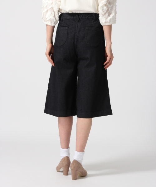 GLOBAL WORK（グローバルワーク）の「ＤＥＮＩＭガウチョパンツ/708420（その他パンツ・レディース・ネイビー/ライトブルー・MEDIUM/LARGE）」の16枚目の写真