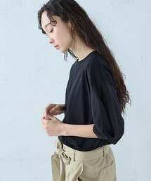 COMME CA ISM（コムサイズム）の「スリーブデザイン カットソー（Tシャツ/カットソー）」
