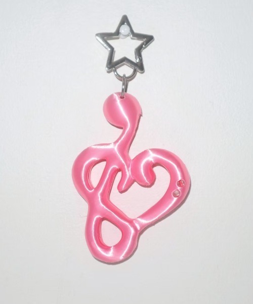 EVERYTHINGS(エブリシングス)の「【EVERYTHINGS】Love-Note Card-Holder / 【エブリシングス】ハートノートチェーンカードホルダー(カードケース・レディース・ライトピンク/ライトパープル/ホワイト/ピンク/ブラック/ライトブルー・ONE SIZE)」の22枚目の写真