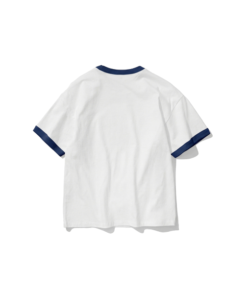 EXTRAORDINARY(エクストラオーディナリー)の「NUMBER x RINGER TEE OFF WHITE(Tシャツ/カットソー・メンズ・その他・MEDIUM/LARGE/X-LARGE/XX-LARGE)」の2枚目の写真