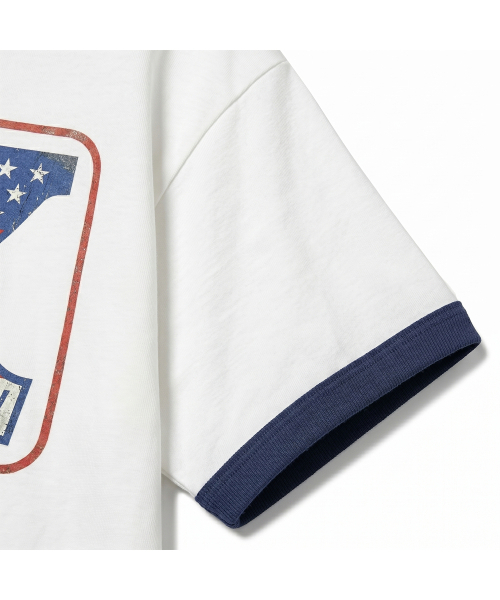 EXTRAORDINARY(エクストラオーディナリー)の「NUMBER x RINGER TEE OFF WHITE(Tシャツ/カットソー・メンズ・その他・MEDIUM/LARGE/X-LARGE/XX-LARGE)」の5枚目の写真