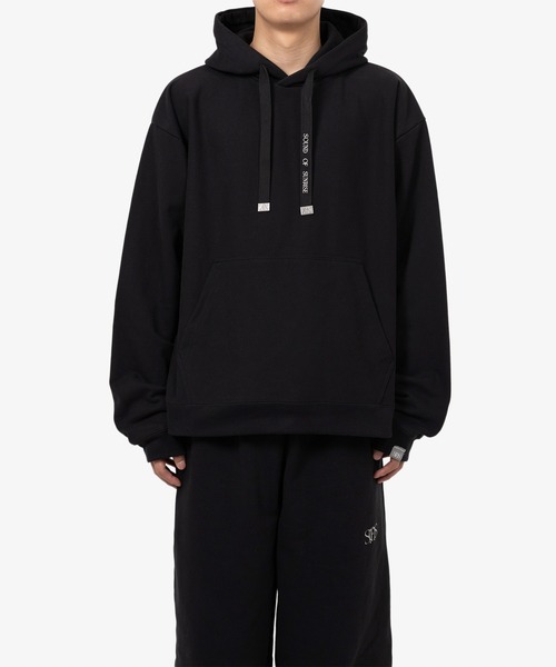 SOUND OF SUNRISE（サウンドオブサンライズ）の「S.O.S French Terry Hoodie（パーカー・メンズ・ブラック/ネイビー/ブルーグレー・M/S/XS/L/XL）」の6枚目の写真