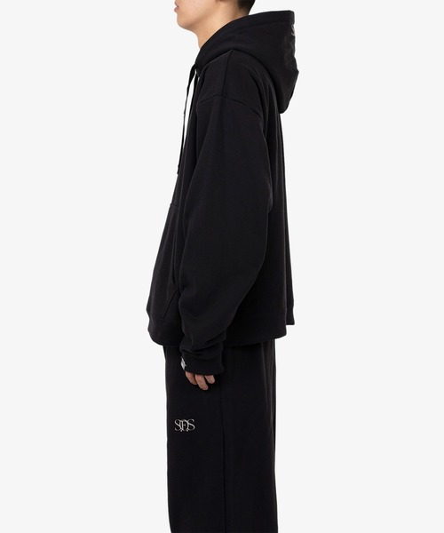 SOUND OF SUNRISE（サウンドオブサンライズ）の「S.O.S French Terry Hoodie（パーカー・メンズ・ブラック/ネイビー/ブルーグレー・M/S/XS/L/XL）」の7枚目の写真