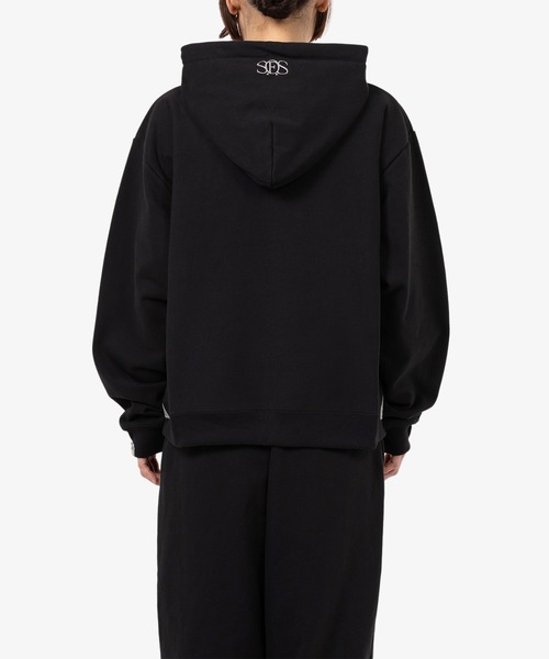 SOUND OF SUNRISE（サウンドオブサンライズ）の「S.O.S French Terry Hoodie（パーカー・メンズ・ブラック/ネイビー/ブルーグレー・M/S/XS/L/XL）」の11枚目の写真