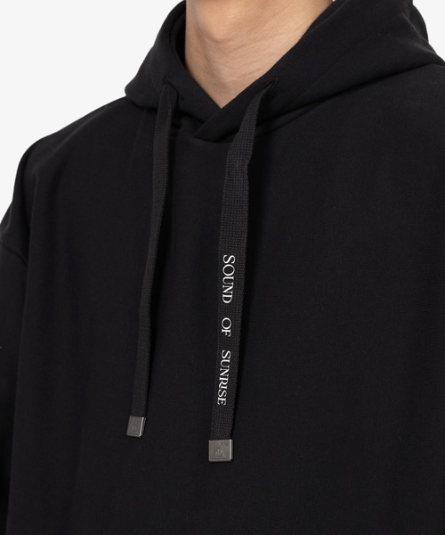 SOUND OF SUNRISE（サウンドオブサンライズ）の「S.O.S French Terry Hoodie（パーカー・メンズ・ブラック/ネイビー/ブルーグレー・M/S/XS/L/XL）」の12枚目の写真